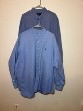 Polo Ralph Lauren Mens XXL Shirt Lot 2 Blake & Classic Fit Button Down Oxford picture