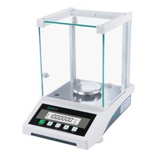 U.S. Solid Analytical Balance 120 x 0.0001 g 0.1mg Electronic Precision Scale picture
