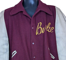 Butwin Vintage 1950s Varsity Jacket Burke Sisler Hummel Size XL picture