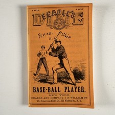 Beadle's Dime Base-Ball Player 1867 Vintage Baseball Booklet Reprint picture