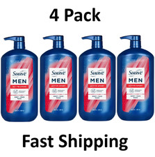 Suave Men Active Sport 2-in-1 Body & Face Wash with Glycerin & Vitamin E 30 oz picture
