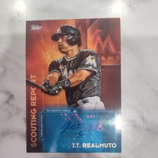2016 Topps - Scouting Report Autographs J.T. Realmuto #SRA-JR (AU) picture