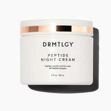 DRMTLGY Peptide Night Cream 2oz Anti Aging Ceramide Moisturizer New picture
