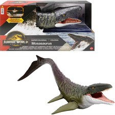 Jurassic World Rebirth Super Colossal Mosasaurus Action Figure Dinosaur Toy picture