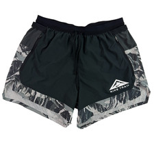 Nike Trail Mens Medium Flex Stride 4.5 Inseam Lined Activewear Shorts Black Gray picture