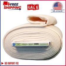 Pellon Natural Cotton Batting with Scrim, Off-White, 96