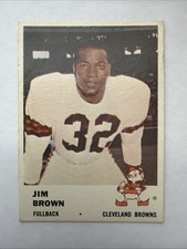 1961 Fleer - Jim Brown #11 Please Look At Pics🔥 picture
