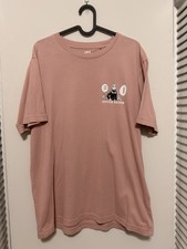 Uniqlo X Jujutsu Kaisen Nobara Pink Floral Graphic Shirt Medium picture