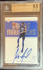 Panini 2018-19 Encased Kostas Antetokounmpo RC Auto /75 #175 BAS picture