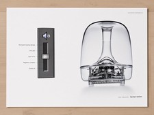 Vintage Apple Computer iSUB Harman Kardon Permanent Hearing Damage Poster 1999 picture
