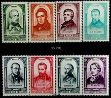 France #YT795-YT802 Mint 1948 Revolutionaries Famous People [B224-B231] picture