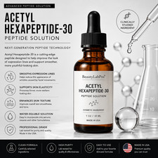 Acetyl Hexapeptide-30 Peptide Solution Next-Gen Argireline Anti Wrinkle 1oz DIY picture