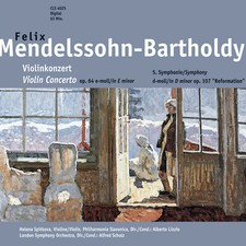 CD Felix Mendelssohn-Bartholdy Violin Concert And Symphony 5 picture