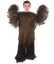 Unisex Hairy Warrior Mountain Bigfoot Yeti Costume,Ape Military Leader, HC-1568 picture