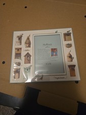 New Vtg Marjolein Bastin Nature's Sketchbook Board Frame Birdhouses 4x6 Hallmark picture