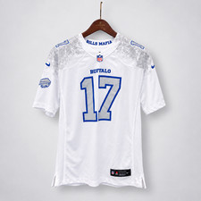 NWOT Nike Josh Allen #17 Buffalo Bills White Game Jersey Men Medium picture