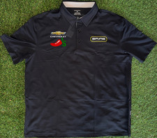 2026 Carson Hocevar Spire Motorsports Chevrolet / Chili’s Fan Day Polo (3XL) picture