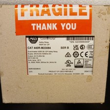 New AB 440R-M23084 Monitoring Safety Relays Delayed Output 24V AC/DC US  picture