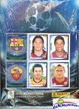 2007/08 Panini Champions League Complete 552 Stickers Set & Album-Messi, Ronaldo picture