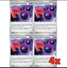 4x Team Rocket's Energy Pokemon Playset x4 picture