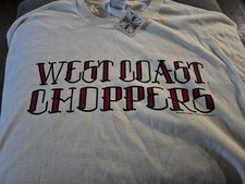WEST COAST CHOPPERS Signed By JESSE White Short Sleeve Mens Tee XL picture