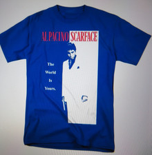 NEW Men’s Scarface Al Pacino The World Is Yours T-Shirt size M picture