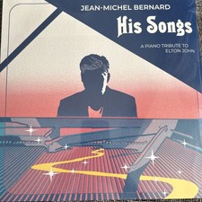 JEAN-MICHEL BERNARD: HIS SONGS Tribute to Elton John 12” Vinyl LP New & Sealed picture