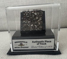 Indianapolis Motor Speedway Authentic Piece of Track LE 1909 COA Display Case picture