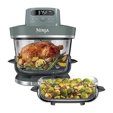 Ninja Crispi Pro 6 Qt 6-in-1 1800W Glass Air Fryer - Ash Gray / Cyberspace picture