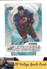 2012-13 Upper Deck Black Diamond #32 Tyson Barrie 2012-13 Upper Deck Ice #/999 picture
