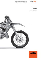 KTM Service Workshop Shop Repair Manual Book 2022 250 SX picture