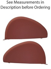 Pair Teardrop Style Fender Skirts For 1939-1947 Packard & Oldsmobile Cars picture