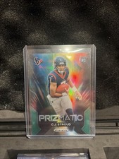 2023 Panini Prizm - Prizmatic C.J. Stroud #6 Green Prizm (RC) picture