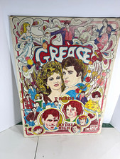 Rare 1978 Grease Movie Poster - Pink Ladies & T-Birds, Paramount Pictures picture