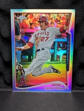 2014 Topps Chrome - Mike Trout #1 Refractor picture