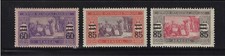 Senegal Scott # 123, 125-126 MH HR Surcharged Singles 1922-1925 picture