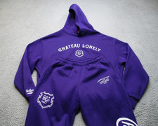Lonely Ghost Dr Pepper Hoodie Sweatpants Set Mens Medium Purple Chateau Lonely picture