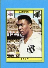 PANINI FOOTBALLERS 1968-69 - Figurine-Sticker - SANTOS SKIN - CUPS - Rec picture