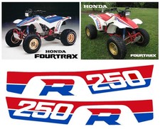 1986 - 1987 Honda Trx250r original style rear decal set,   trx 250r 250r picture