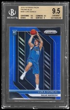 2018-19 Panini Prizm Luka Doncic #280 BGS 9.5 RC Blue Prizm 32/199 Basketball picture