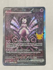 Mewtwo ex 30th Anniversary 151/128 Special Illustration Rare Pokemon SIR picture