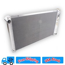 For 1973-1986 Chevy/GMC C/K C10 C20 C30 Full Aluminum Core Radiator CU161 3 Rows picture