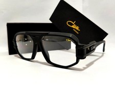 Cazal Eyeglasses Full Black Frame Clear Lens Unisex Men Women Designer picture