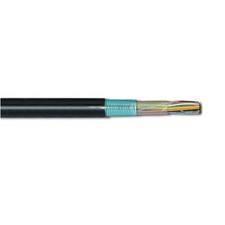 200' 24 AWG 6 Pair PE-89 Outside Plant Direct Burial Telephone Cable Black picture