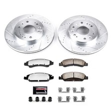 Power Stop Z36 Front Brake Pads & Rotor Kit for Truck and Tow picture