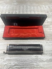 Hohner 64 Chromonica 280 C 4 Octave Professional Model Key of C - w/Case -VG picture