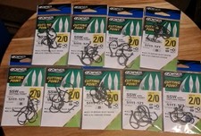 5111-121 Owner Size 2/0 SSW Cutting Point Fishing Hooks Qty 8 X 9 Packs picture