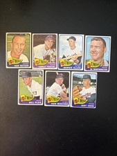 1965 Topps Baseball Lot 7 Dif ALL TWINS VG+ Mincher Pascual  picture