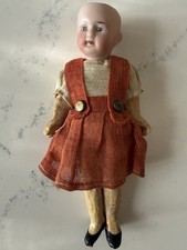 Antique German Bisque Head Doll 5” Composition Body Germany 23/0 picture