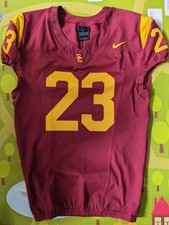 Nike USC Southern Cal Trojans Vapor FUSE Football Jersey Men's L Maroon CI3669 picture